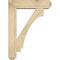 Ekena Millwork Imperial Craftsman Rough Sawn Bracket w/ Offset Brace, Douglas Fir, 8"W x 32"D x 44"H BKT0806X32X44IMP04RDF - alternate 2